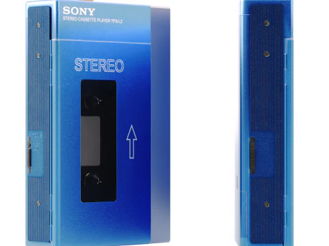 Sony Walkman audio player 3D Model