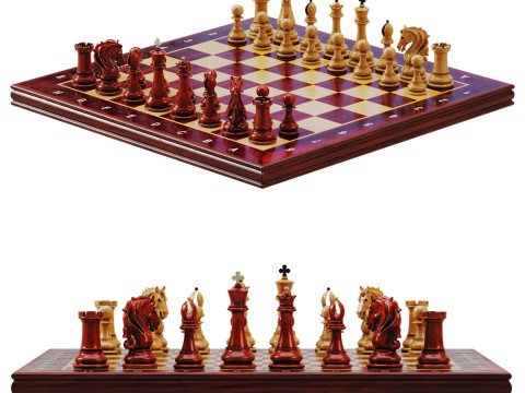 Classic chess 3Dモデル