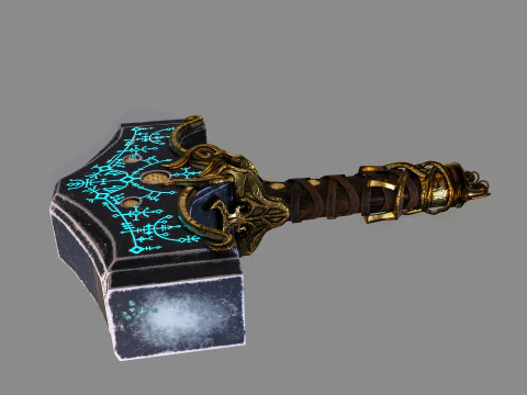 Мйолнер Гоу 3D Модель