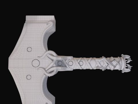 Mjolner Gow 3D Model