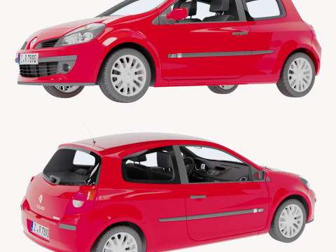 Renault Clio Modelo 3D