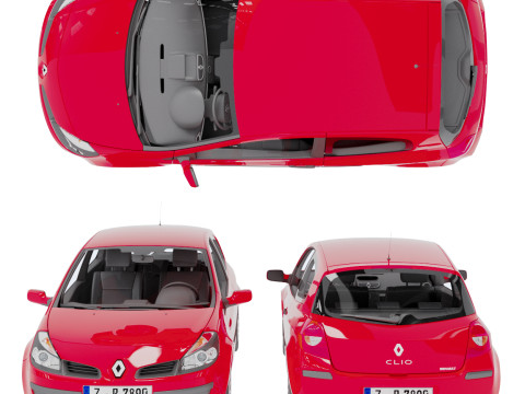 Renault Clio Modelo 3D