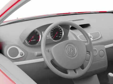 Renault Clio 3D Model