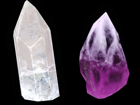 Crystals 3D Model
