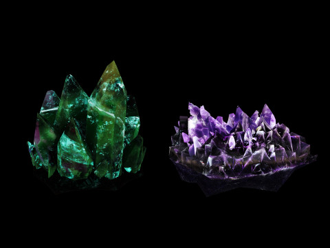 Crystals 3D Model