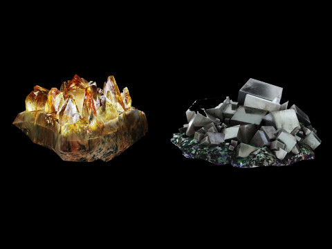 Crystals 3D Model