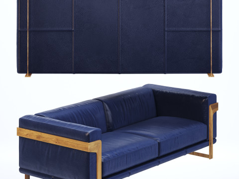 Dalton sofa Model 3D