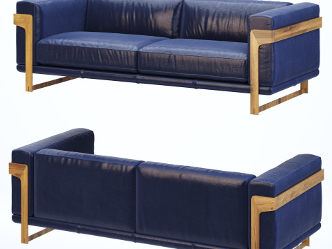 Dalton sofa Model 3D