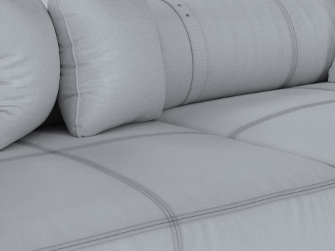 Sofa Phoenix 3D Model