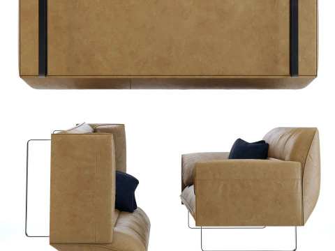 Sofa Antohn 3D Model