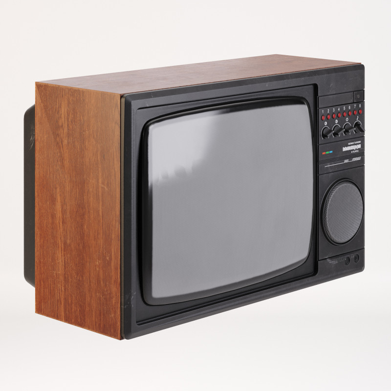 An-old-Soviet-TV-set 3D Model .c4d .max .obj .3ds .fbx .stl .blend 