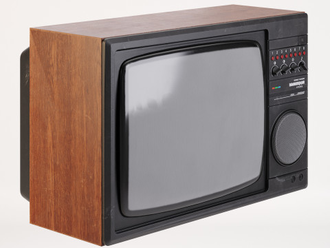 An-old-Soviet-TV-set 3Dモデル