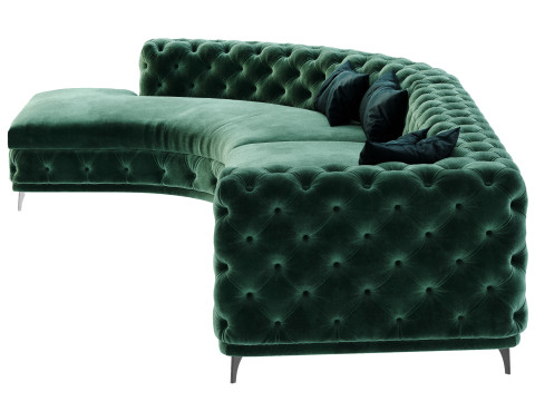 Aston sofa Model 3D