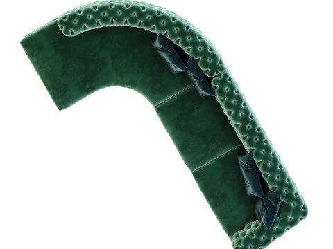 アストンソファ 3Dモデル