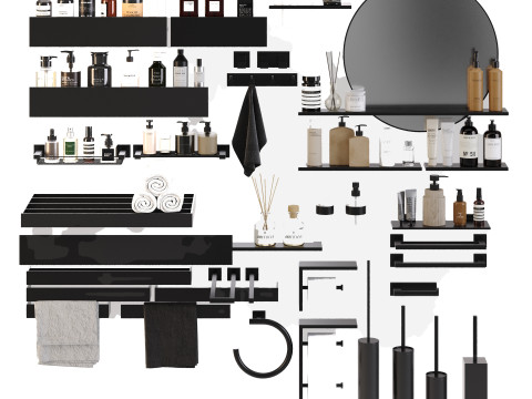 Bathroom Accessories 2 Modèle 3D