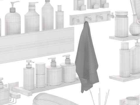 Bathroom Accessories 2 Modèle 3D