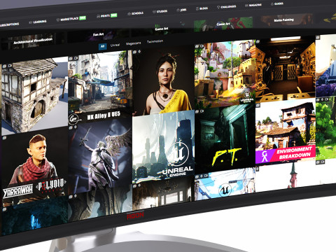 Monitor AOC 49 Modelo 3D
