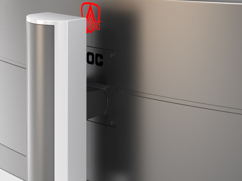 Monitor AOC 49 Modelo 3D