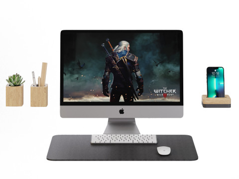 Apple-iMac-set Modèle 3D