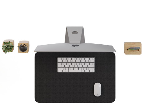 Apple-iMac-set Modèle 3D