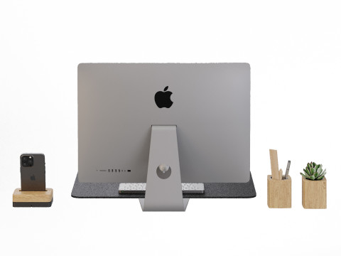 Apple-iMac-set Modèle 3D