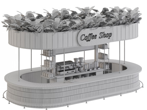 Coffeeshop Model 3D
