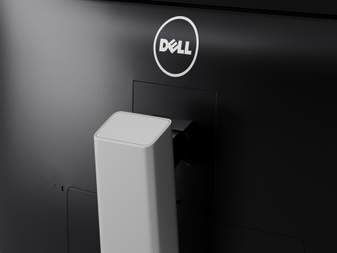 Monitor Dell 34 Modèle 3D