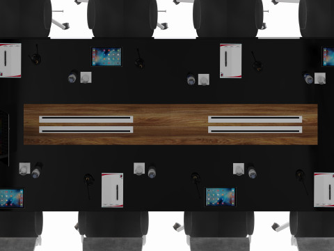 Conference table 3D Model