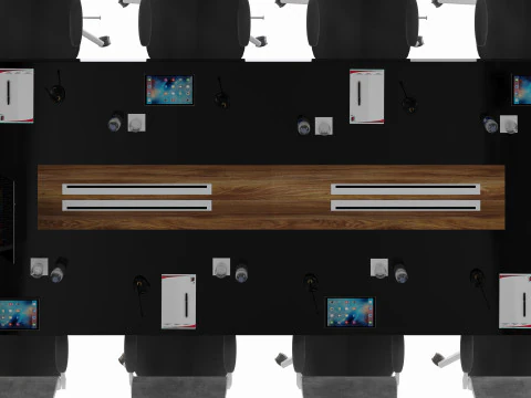 Conference table 3D Model