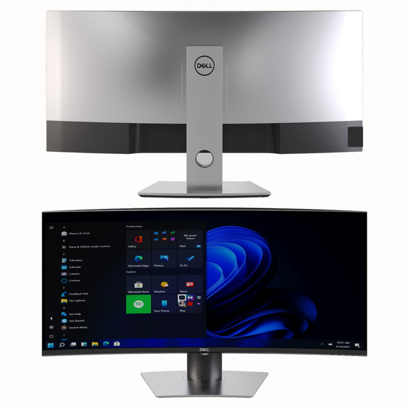 Monitor Dell 38 Modèle 3D .c4d .max .obj .3ds .fbx .stl .blend 