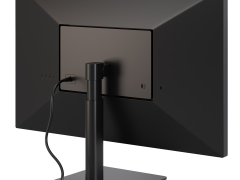 Monitor LG 27 3D Model