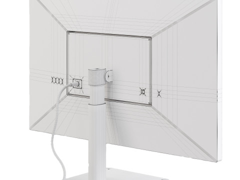 Monitor LG 27 3D Model