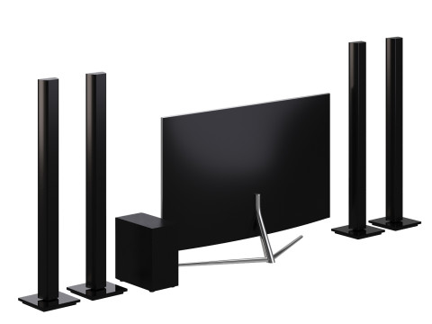 Samsung TV 3D Model