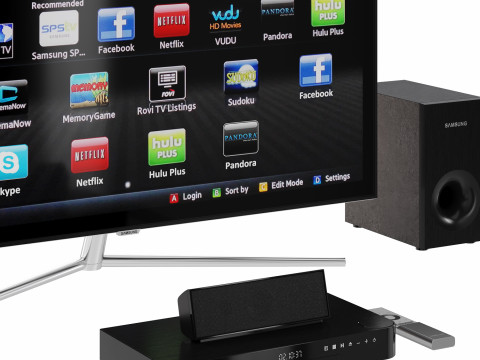 Samsung TV 3D Model