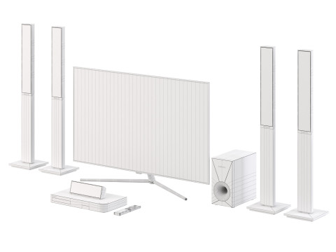 Samsung TV 3D Model