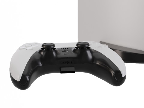Sony Playstation5 3D-Modell