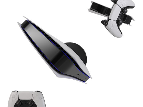 Sony Playstation5 3D-Modell