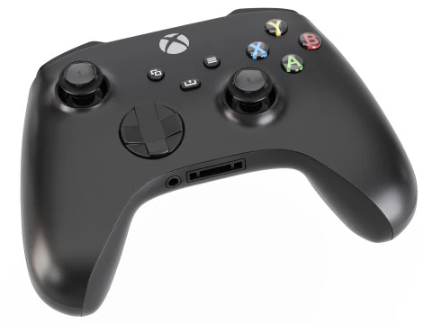 Xbox Series X-controller 3D Model