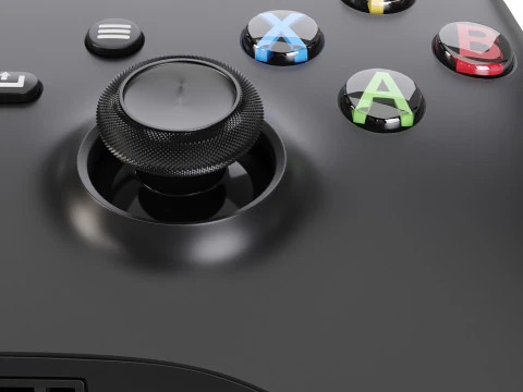 Xbox Series X Controller 3D Model