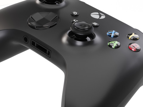 Xbox Series X Controller 3D Model