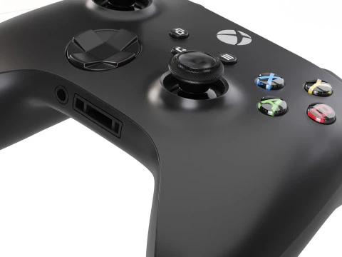 Xbox Series X Controller 3D Model