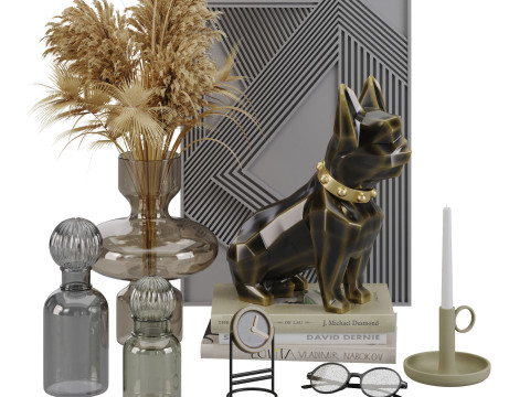 Decor set 3D Model