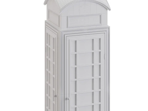 London telephone box 3D Model