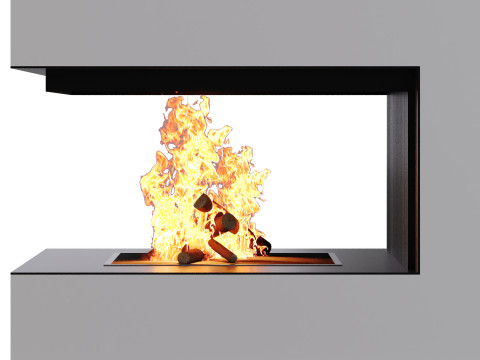 Kamin 3D Model
