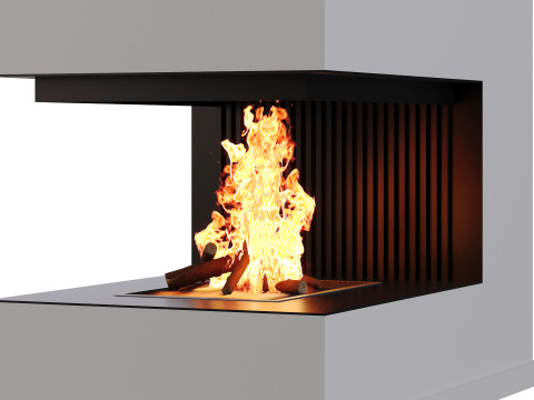 Kamin 3D Model