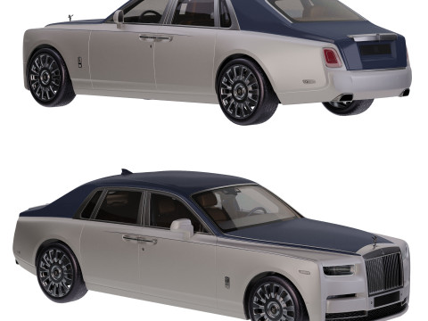 Limuzin Phantom 2018 3D Model