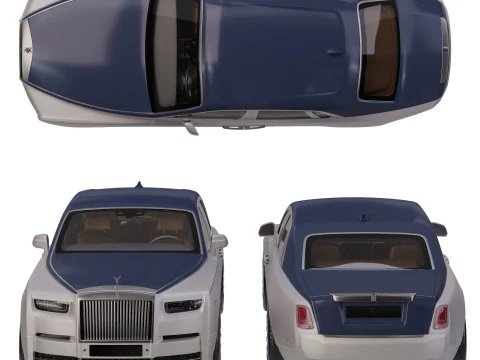 Limuzin Phantom 2018 3D Model