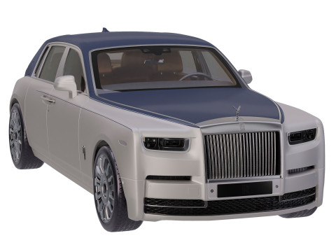 Limuzin Phantom 2018 3D-Modell