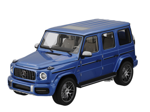 Mercedes-Benz G63 AMG 2019 3Dモデル