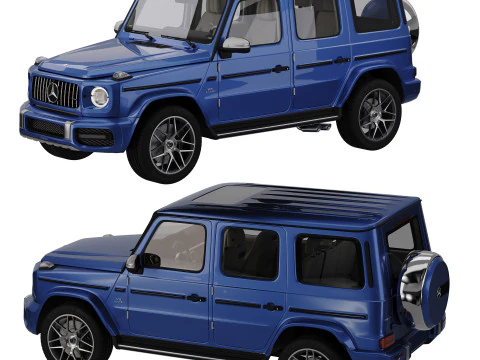 Mercedes-Benz G63 AMG 2019 3D Model